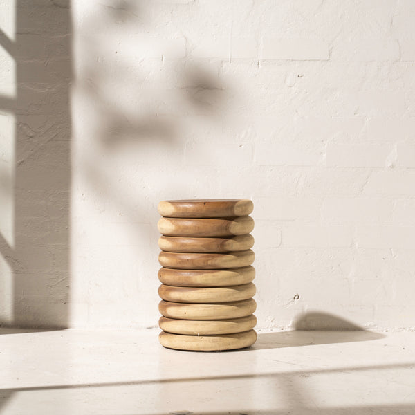 Aile Stacked Side Table - Slim