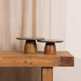 Neria Timber & Marble Cake Stand