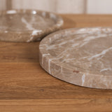 Leor Curved Marble Tray