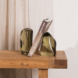 Olive Sculptural Bookends