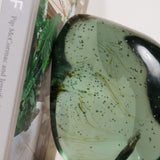 Green Sculptural Bookends