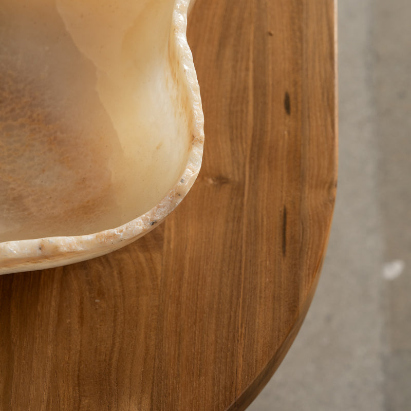 Amaris Curved Edge Solid Onyx Bowl