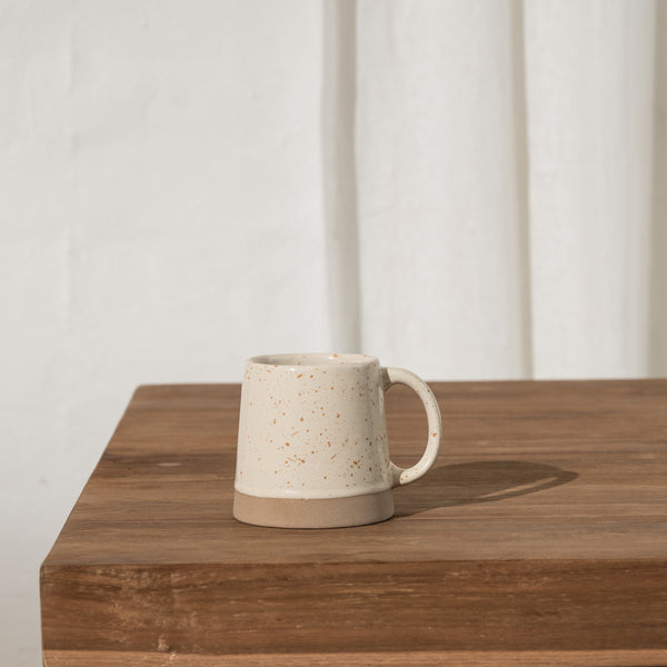 Andres Angled Dipped Mug - Cream