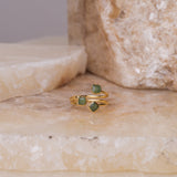 Aoife Triple Stone Ring