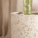 Arjen Lightweight Cylindrical Pot - Shell Finish