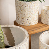 Arjen Lightweight Cylindrical Pot - Shell Finish