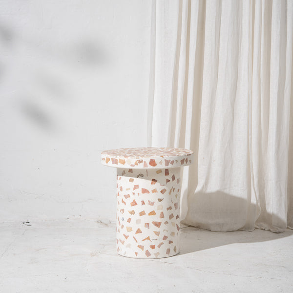 Illia Terrazzo Side Table