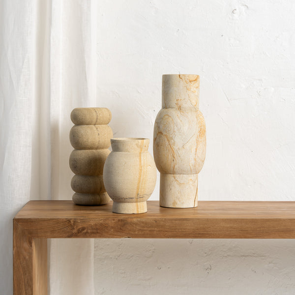 Ianthe Sandstone Vase