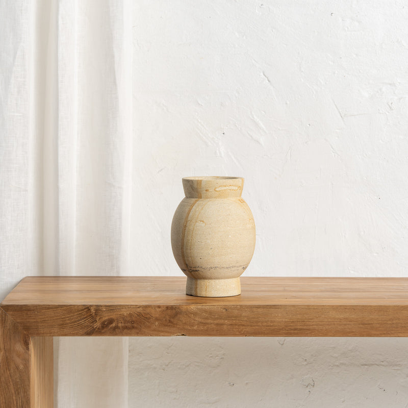 Ianthe Sandstone Vase