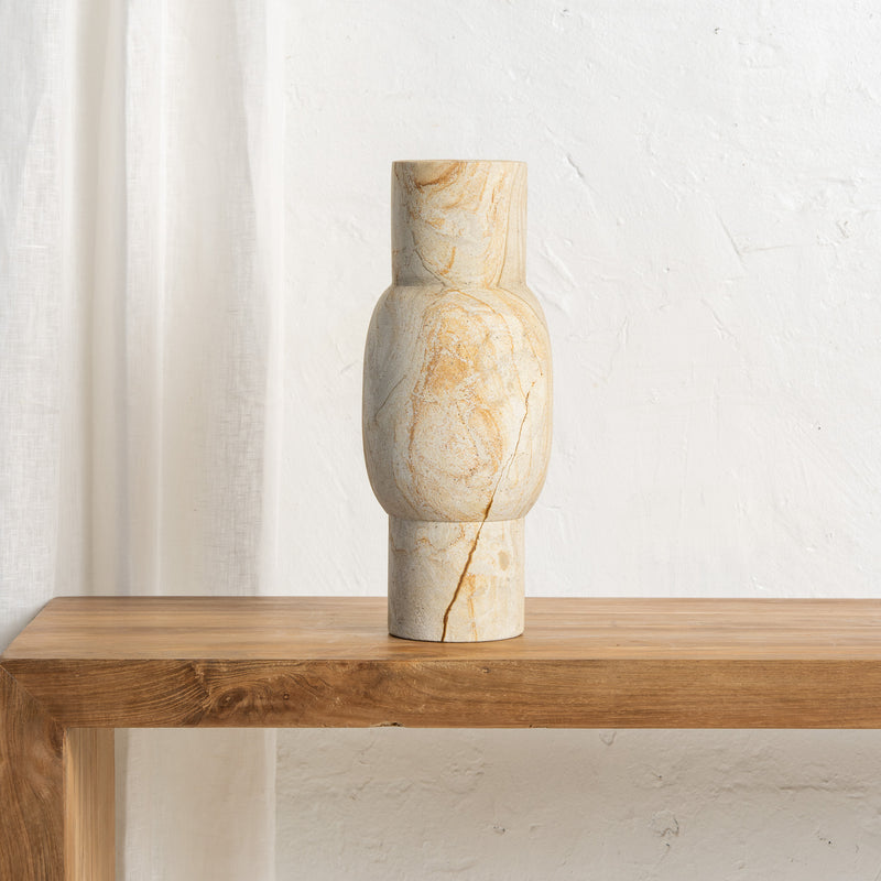 Ianthe Sandstone Vase