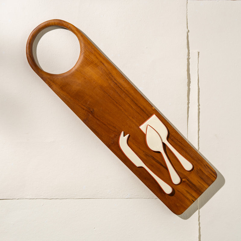 Alder Enamel Cheese Set