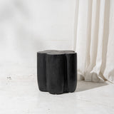 Flore Charred Side Table