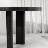 Edra Sculptural Dining Table - Black