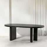 Edra Sculptural Dining Table - Black