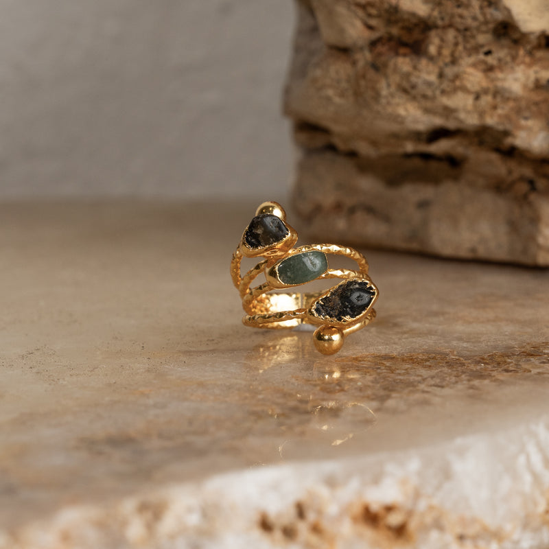 Eion Trio Stone Ring