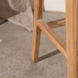 Ellery Woven Leather Barstool
