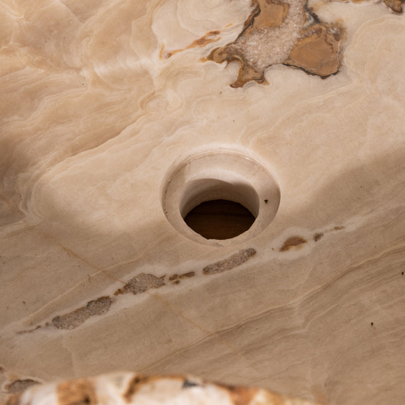Erasmus Raw Onyx Basin