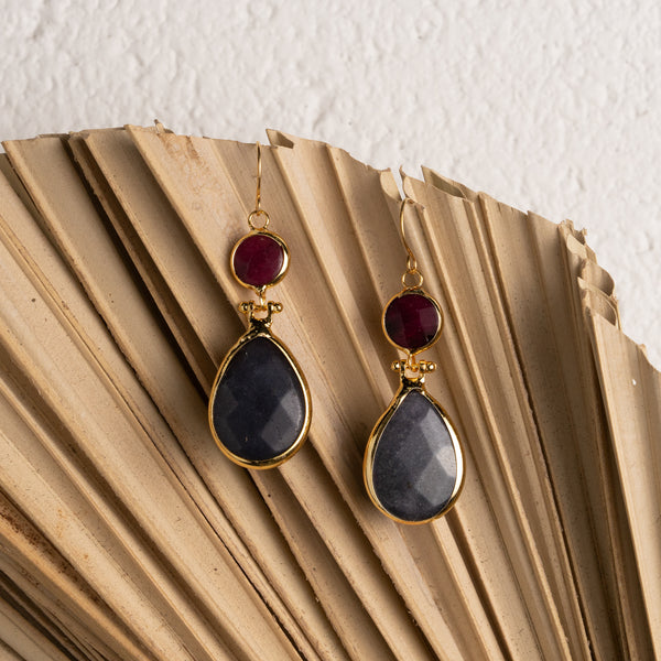 Esana Double Drop Earrings