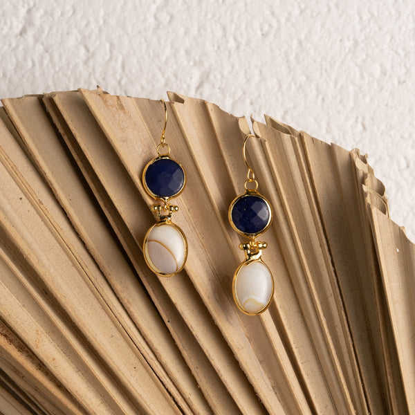 Hanna Double Drop Earrings