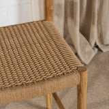 Ida Woven Barstool with Back