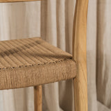 Ida Woven Barstool with Back