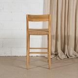 Ida Woven Barstool with Back