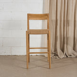 Ida Woven Barstool with Back