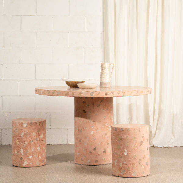 Illia Terrazzo Dining Table  - Terrarosa