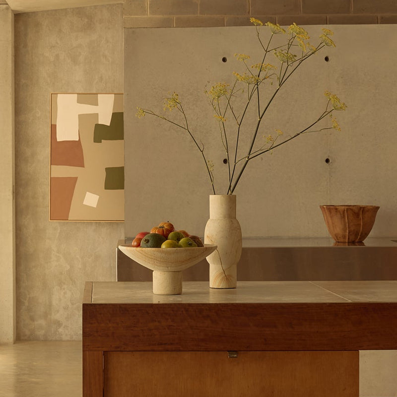 Ianthe Sandstone Vase