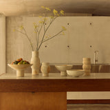 Elina Sandstone Podium Bowl