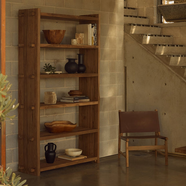 Artemis Recycled Timber Bookcase