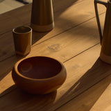 Enna Round Timber Bowl