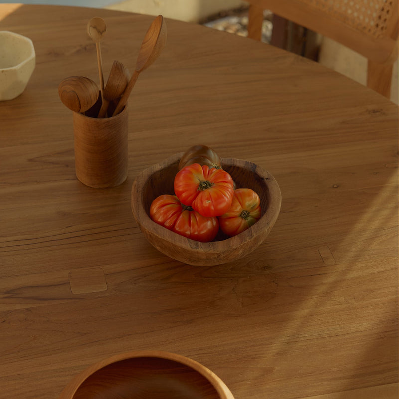Hand Carved Tree Root Serving Bowl
