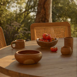 Hand Carved Tree Root Serving Bowl