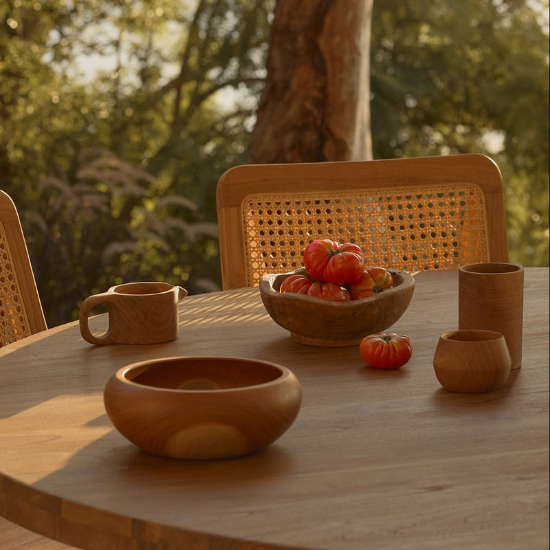 Hand Carved Tree Root Serving Bowl