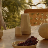 Mette Dipped Vase - Cream