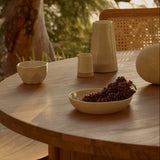 Freya Round Bowl - Cream