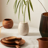 Citra Travertine Canister