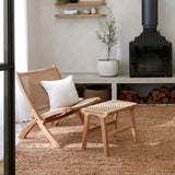 Bennu Woven Jute Armchair