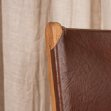 Kelile Leather Barstool