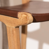 Kelile Leather Barstool