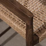 Larah Barstool Walnut - Viro Rope
