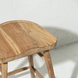 Louella Recycled Teak Barstool