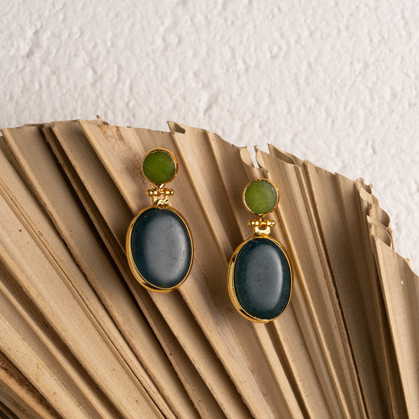 Lunara Double Drop Earrings