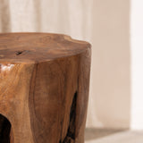 Maia Bulb Tree Stump Stool