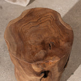Maia Bulb Tree Stump Stool