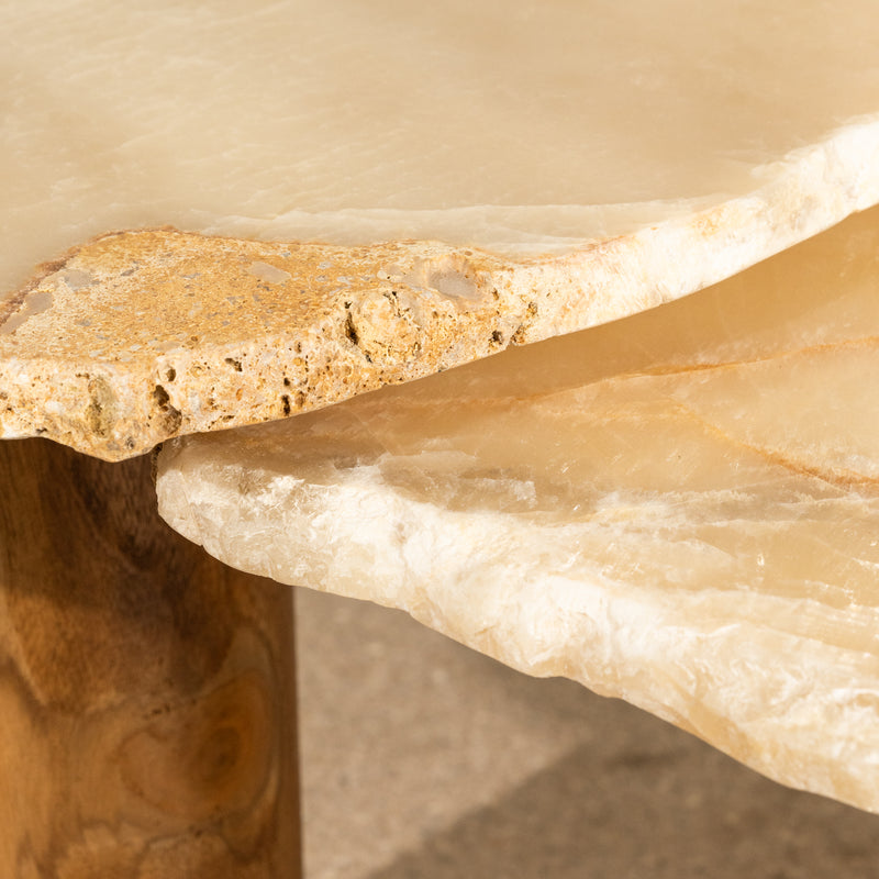 Osiris Raw Onyx Coffee Tables