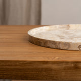 Paskal Travertine Tray
