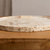 Paskal Travertine Tray