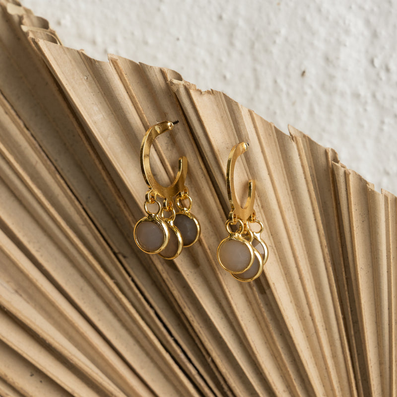 Petrine Hoop Earrings